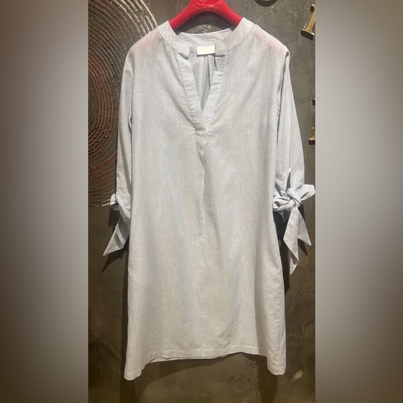 Day Birger Et Mikkelsen Dresses & Skirts - Day Birger et Mikkelsen grey pin striped cotton oversized dress size EU 34